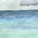 Bermuda horizon. Watercolor, Joy Langer